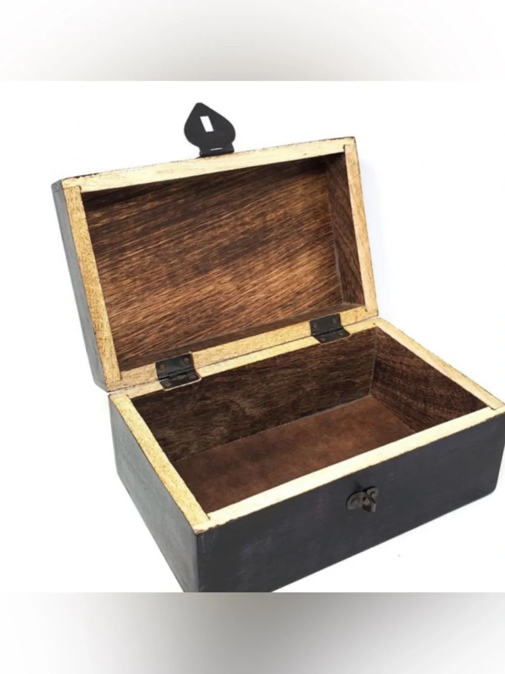 Norse Thors Hammer Tarot Box Viking Pagan Altar Keepsake Chest